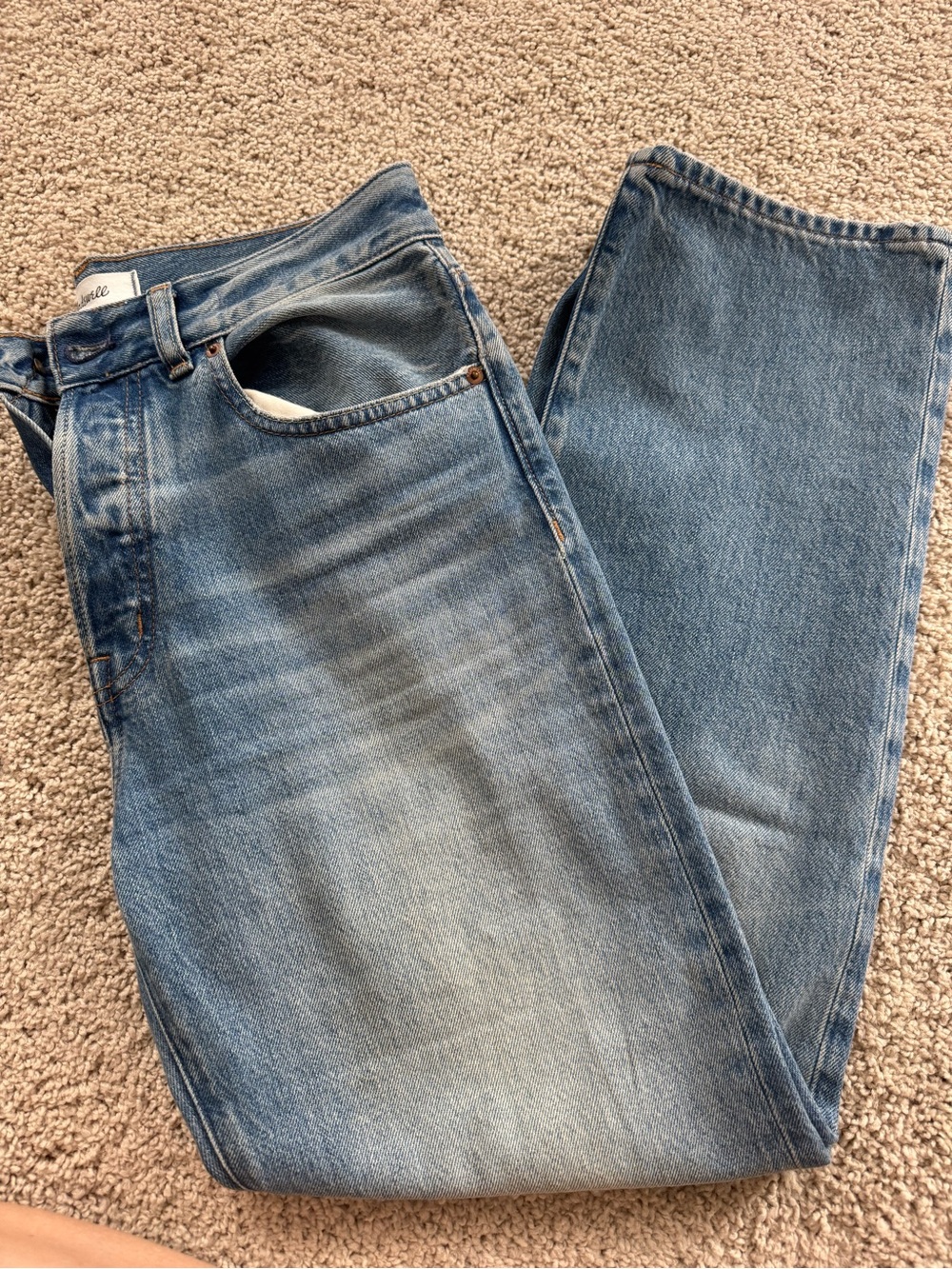 Madewell Straight Leg Jeans